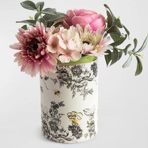 MacKenzie-Childs Butterfly Toile Vase - New in Box!